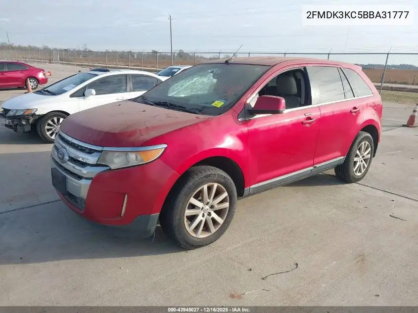2FMDK3KC5BBA31777 2011 Ford Edge Limited