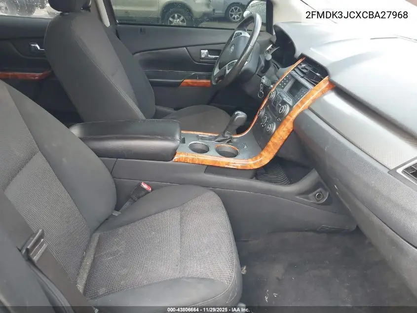 2FMDK3JCXCBA27968 2012 Ford Edge Sel