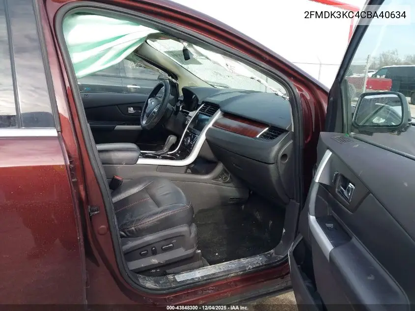 2FMDK3KC4CBA40634 2012 Ford Edge Limited