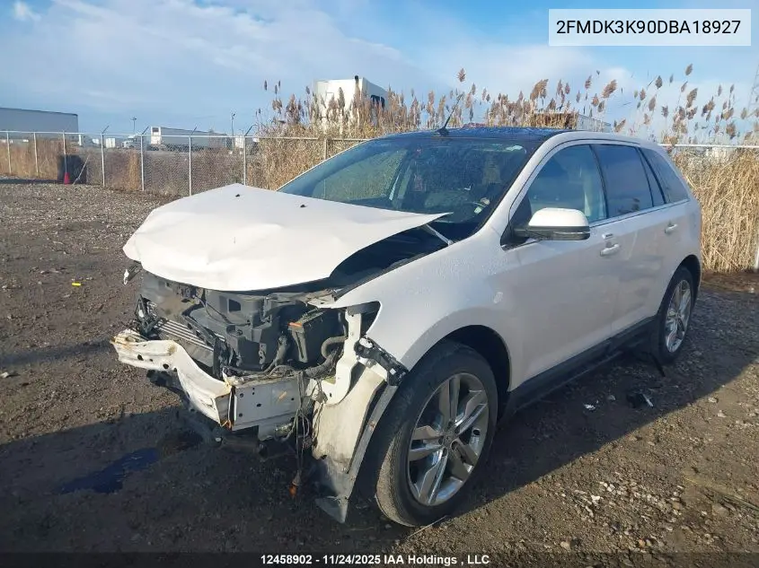 2FMDK3K90DBA18927 2013 Ford Edge