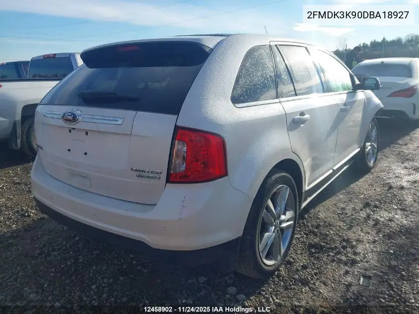 2FMDK3K90DBA18927 2013 Ford Edge