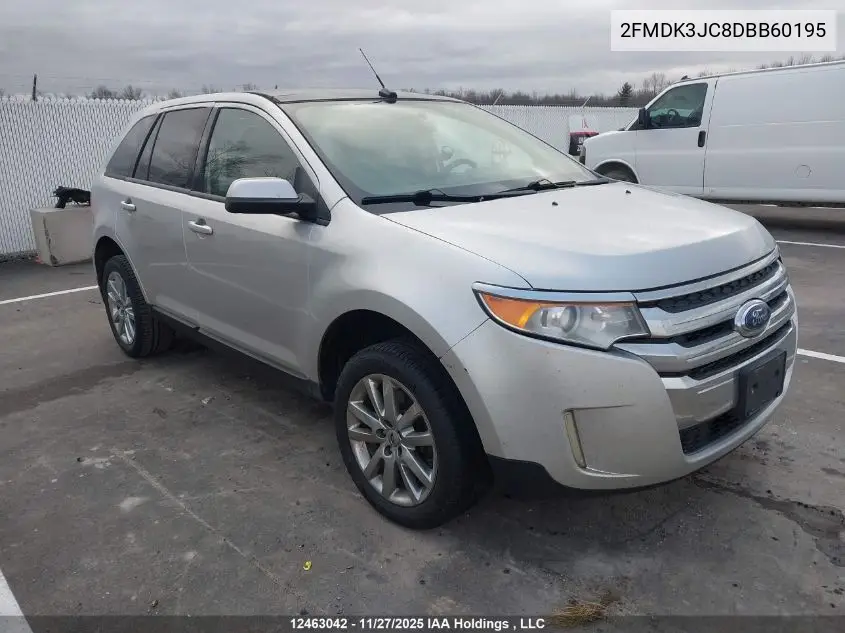 2FMDK3JC8DBB60195 2013 Ford Edge Sel