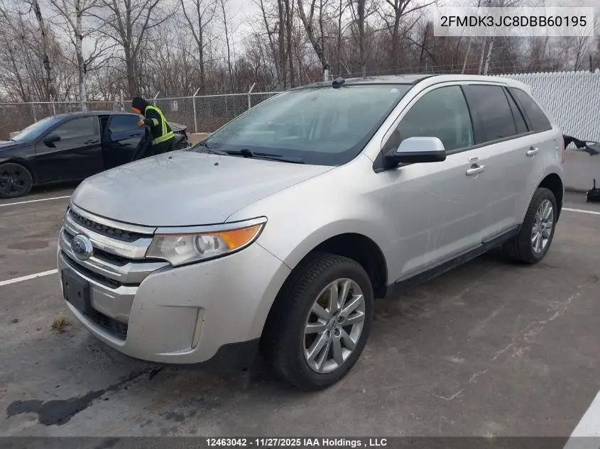 2FMDK3JC8DBB60195 2013 Ford Edge Sel
