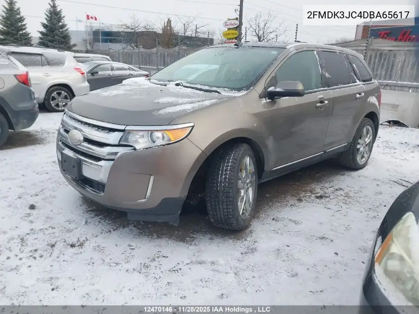 2FMDK3JC4DBA65617 2013 Ford Edge Sel