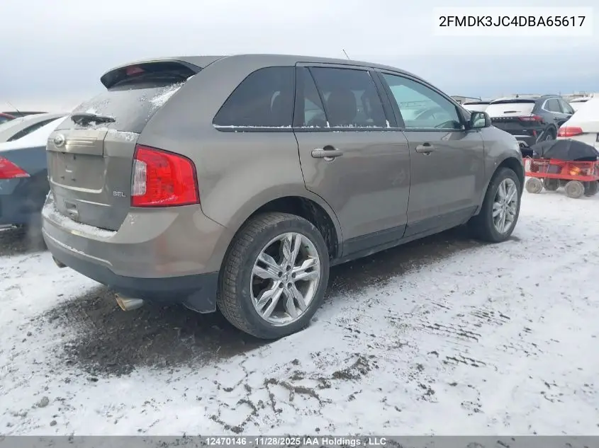 2FMDK3JC4DBA65617 2013 Ford Edge Sel