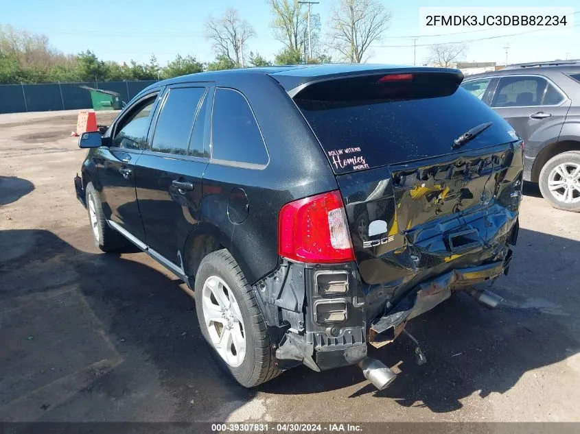 2FMDK3JC3DBB82234 2013 Ford Edge Sel