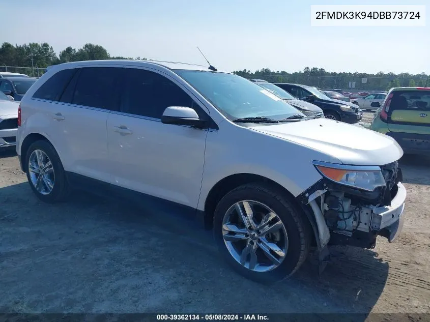 2FMDK3K94DBB73724 2013 Ford Edge Limited