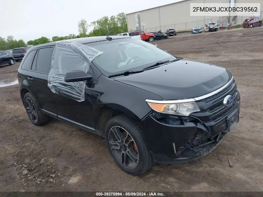 2FMDK3JCXDBC39562 2013 Ford Edge Sel