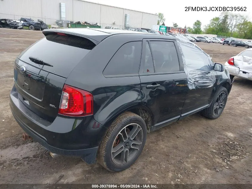 2FMDK3JCXDBC39562 2013 Ford Edge Sel