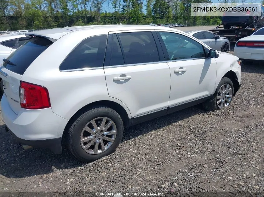 2FMDK3KCXDBB36561 2013 Ford Edge Limited