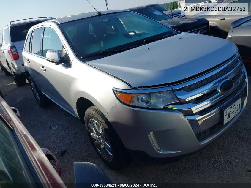 2013 Ford Edge Limited VIN: 2FMDK3KC3DBA32753 Lot: 40398735