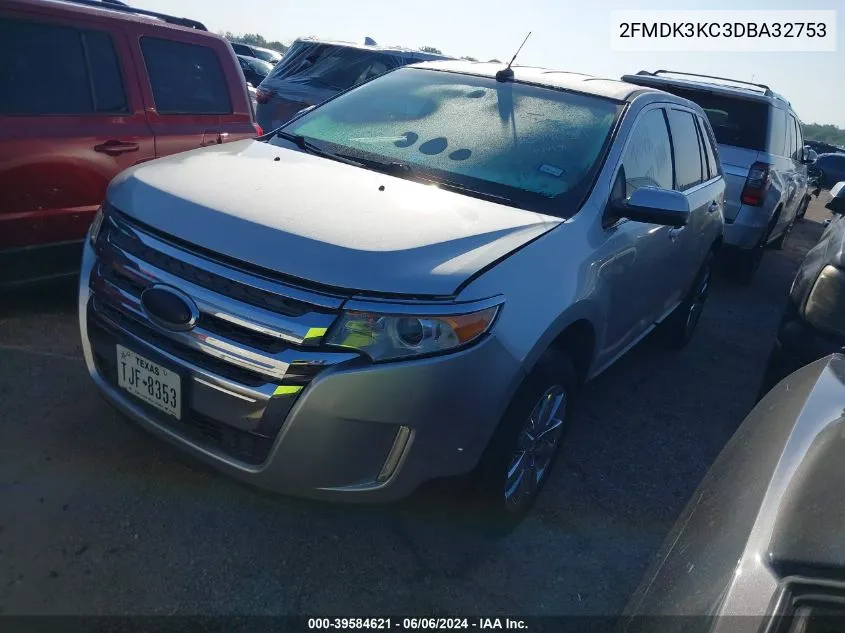 2FMDK3KC3DBA32753 2013 Ford Edge Limited