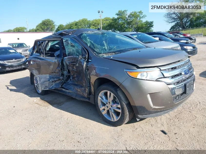 2FMDK3K94DBA83053 2013 Ford Edge Limited