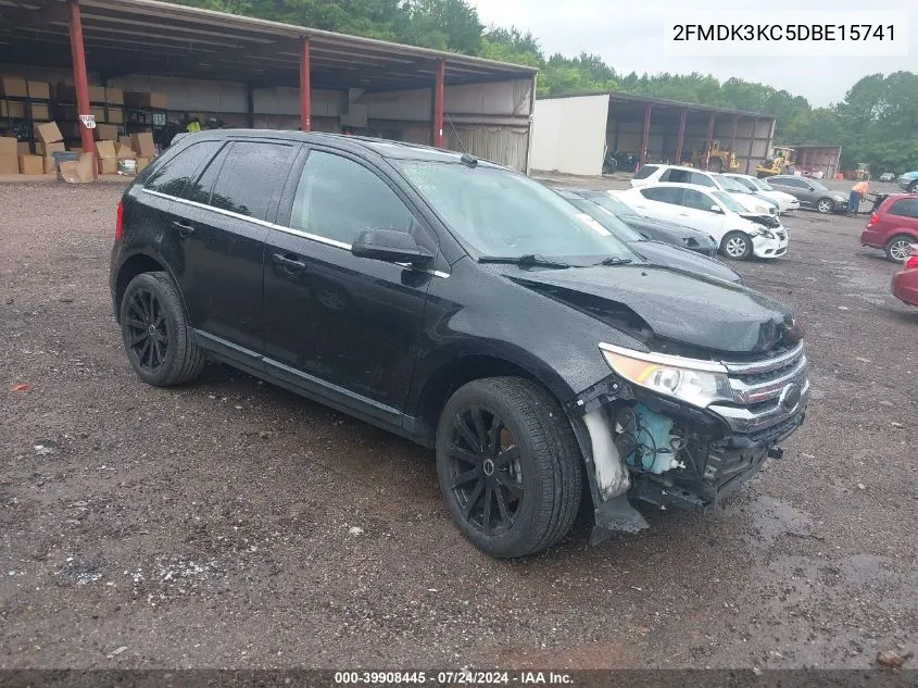 2013 Ford Edge Limited VIN: 2FMDK3KC5DBE15741 Lot: 39908445