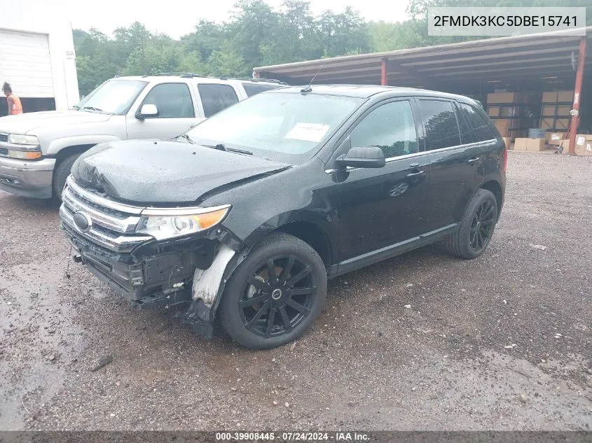 2013 Ford Edge Limited VIN: 2FMDK3KC5DBE15741 Lot: 39908445