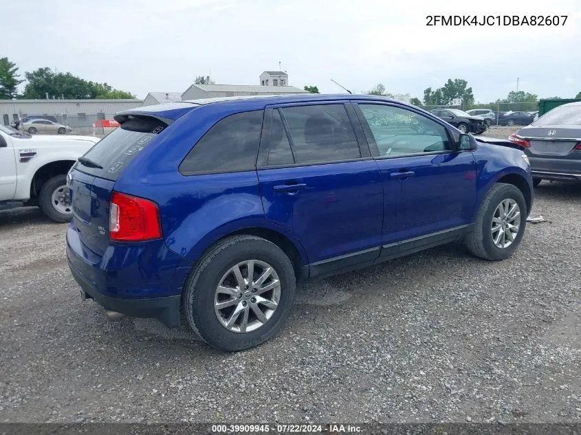 2FMDK4JC1DBA82607 2013 Ford Edge Sel