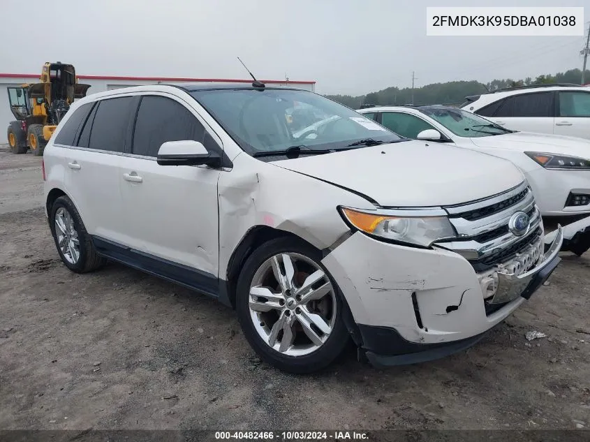 2FMDK3K95DBA01038 2013 Ford Edge Limited