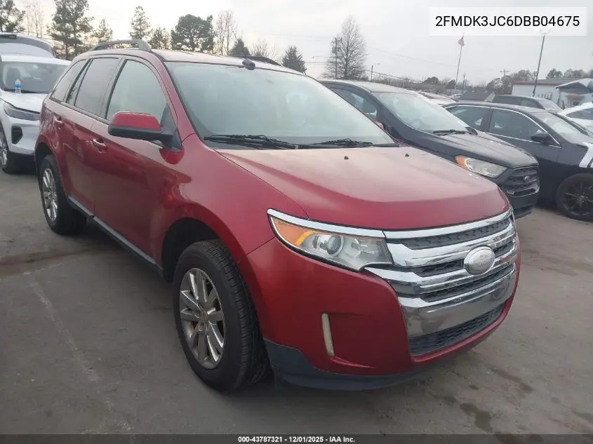 2FMDK3JC6DBB04675 2013 Ford Edge Sel