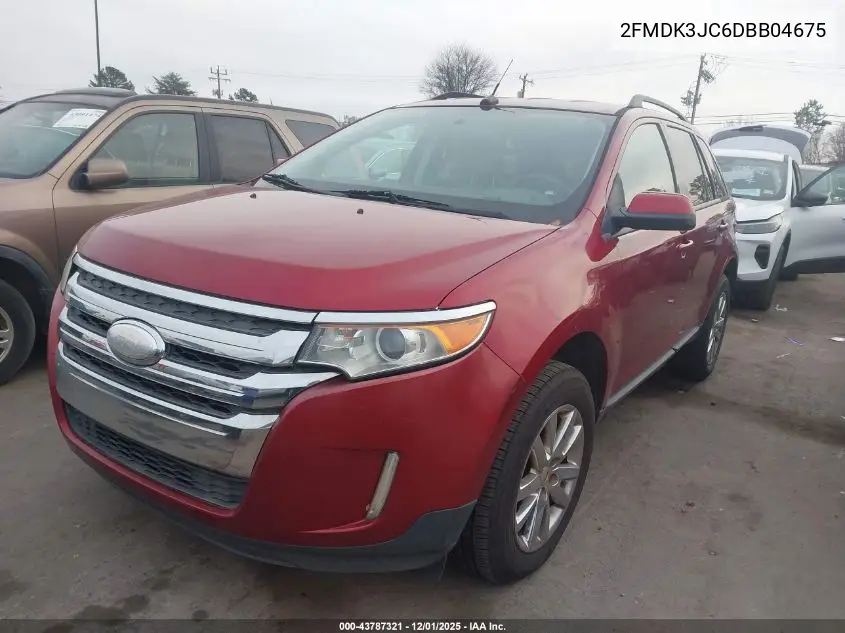 2FMDK3JC6DBB04675 2013 Ford Edge Sel