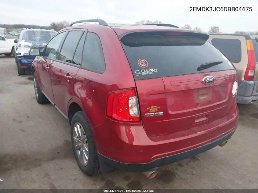2FMDK3JC6DBB04675 2013 Ford Edge Sel
