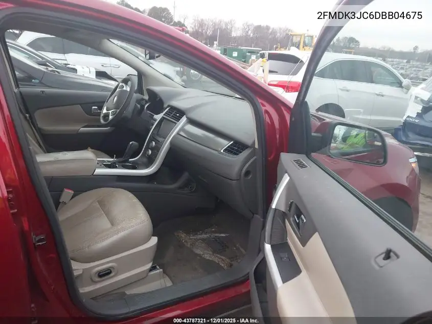 2FMDK3JC6DBB04675 2013 Ford Edge Sel