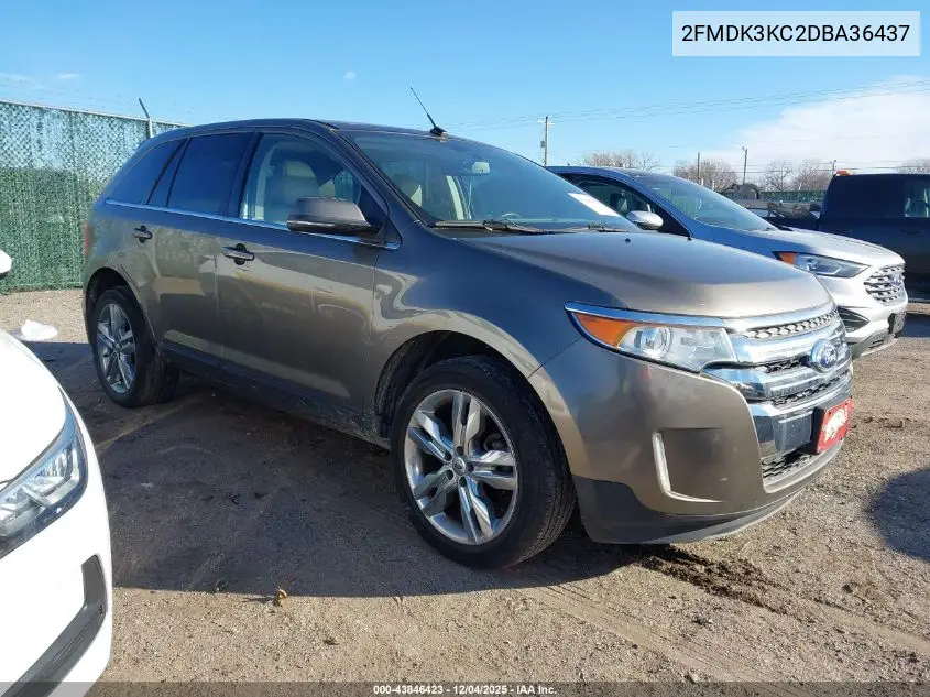2FMDK3KC2DBA36437 2013 Ford Edge Limited