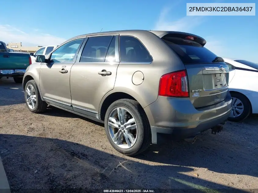 2FMDK3KC2DBA36437 2013 Ford Edge Limited