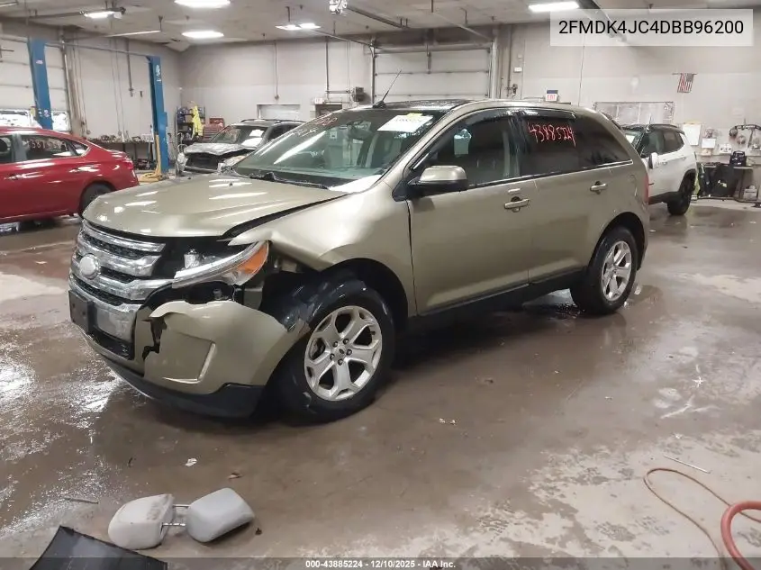 2FMDK4JC4DBB96200 2013 Ford Edge Sel