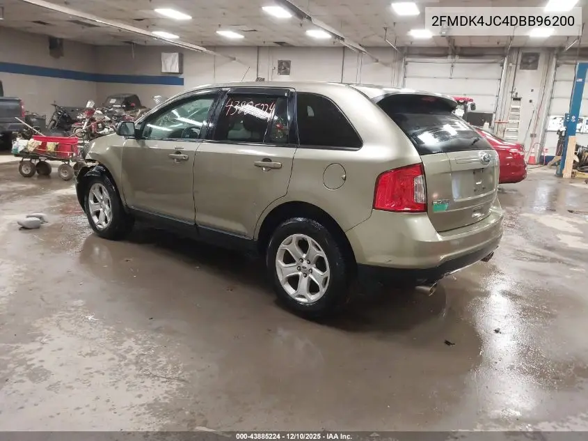 2FMDK4JC4DBB96200 2013 Ford Edge Sel