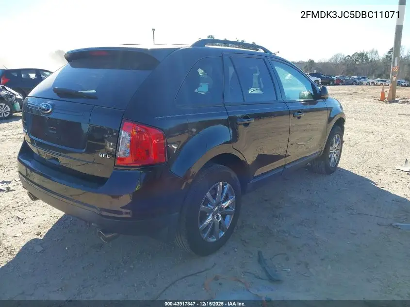 2FMDK3JC5DBC11071 2013 Ford Edge Sel