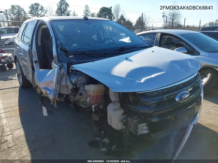 2FMDK3AK6DBC68841 2013 Ford Edge Sport