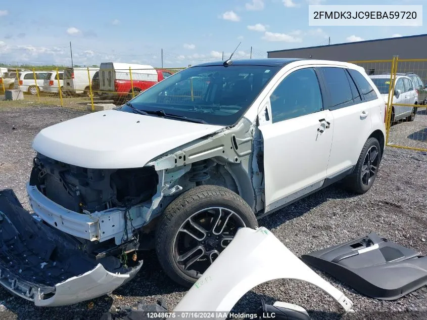 2FMDK3JC9EBA59720 2014 Ford Edge Sel