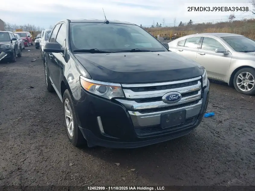 2FMDK3J99EBA39438 2014 Ford Edge Sel