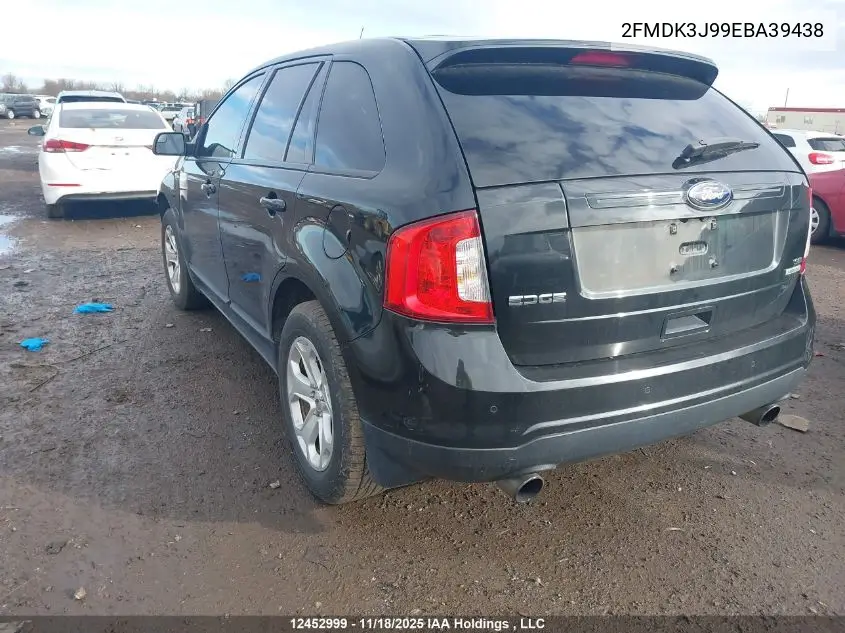 2FMDK3J99EBA39438 2014 Ford Edge Sel