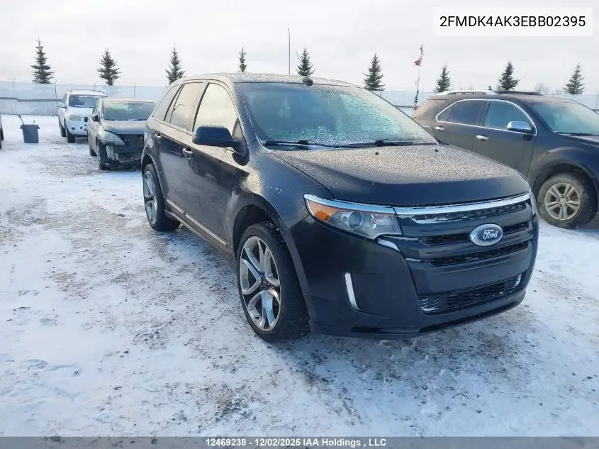 2FMDK4AK3EBB02395 2014 Ford Edge Sport