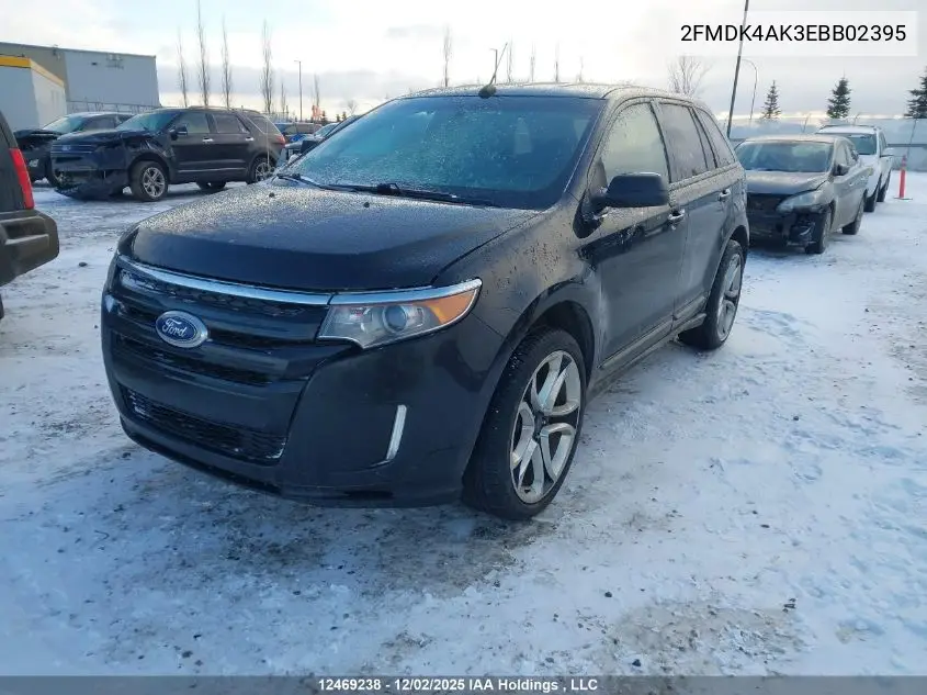 2FMDK4AK3EBB02395 2014 Ford Edge Sport