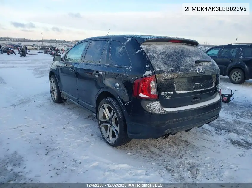 2FMDK4AK3EBB02395 2014 Ford Edge Sport