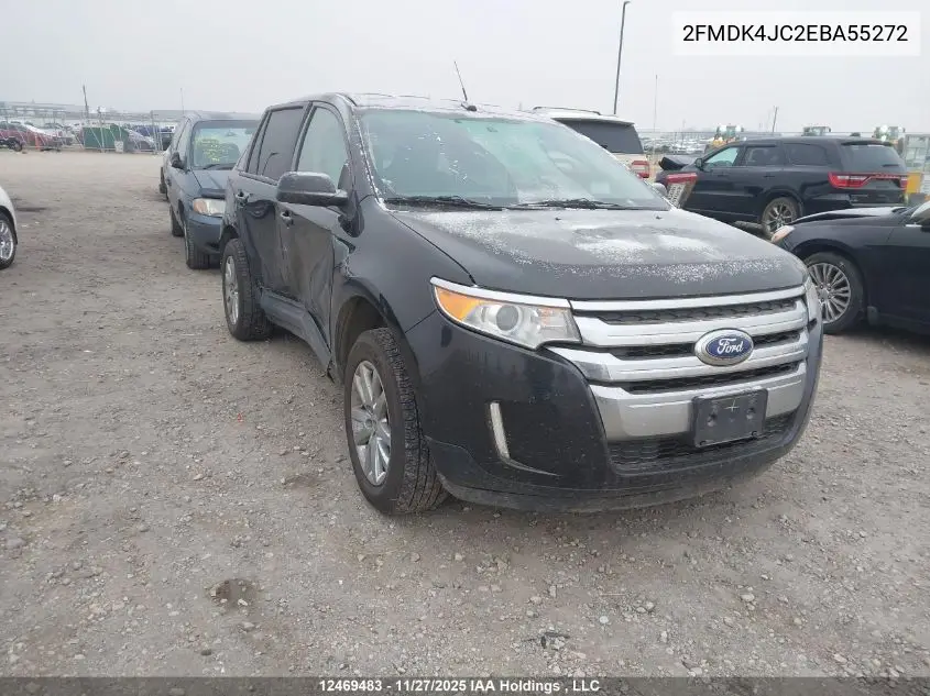2FMDK4JC2EBA55272 2014 Ford Edge Sel
