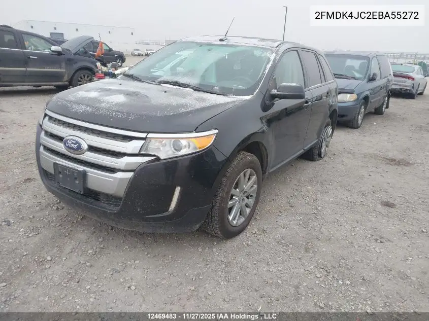 2FMDK4JC2EBA55272 2014 Ford Edge Sel
