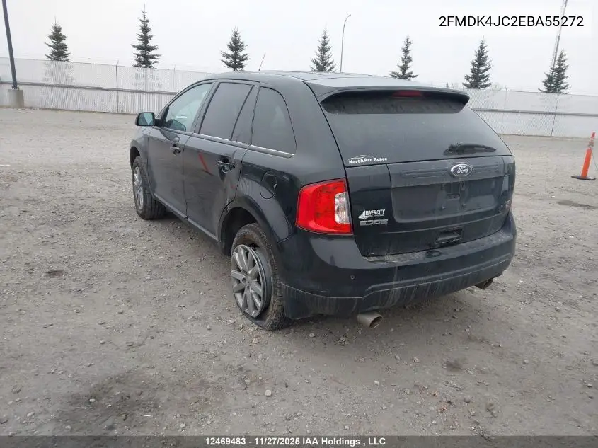 2FMDK4JC2EBA55272 2014 Ford Edge Sel