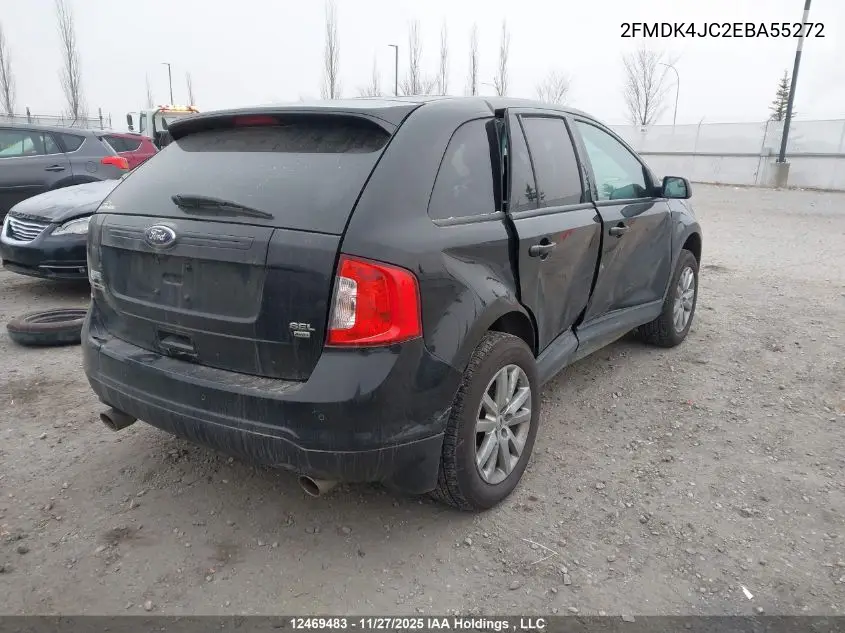 2FMDK4JC2EBA55272 2014 Ford Edge Sel