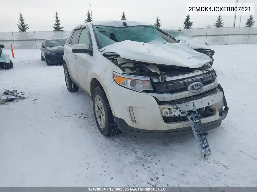 2FMDK4JCXEBB07621 2014 Ford Edge Sel