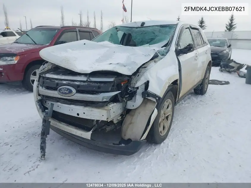 2FMDK4JCXEBB07621 2014 Ford Edge Sel