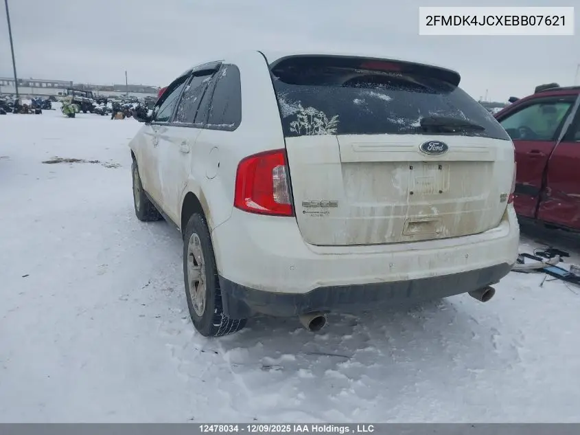 2FMDK4JCXEBB07621 2014 Ford Edge Sel