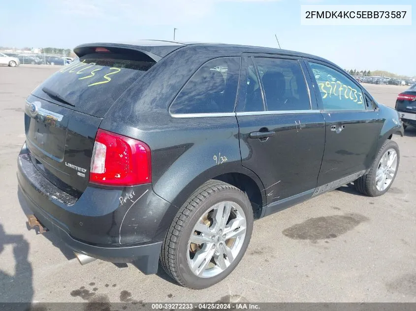 2FMDK4KC5EBB73587 2014 Ford Edge Limited