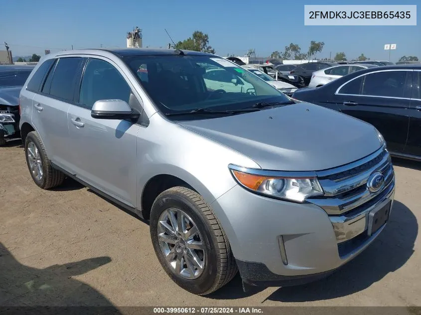 2014 Ford Edge Sel VIN: 2FMDK3JC3EBB65435 Lot: 39950612