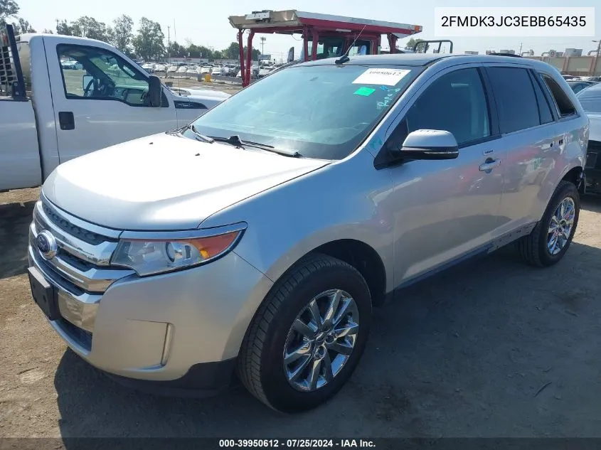 2014 Ford Edge Sel VIN: 2FMDK3JC3EBB65435 Lot: 39950612