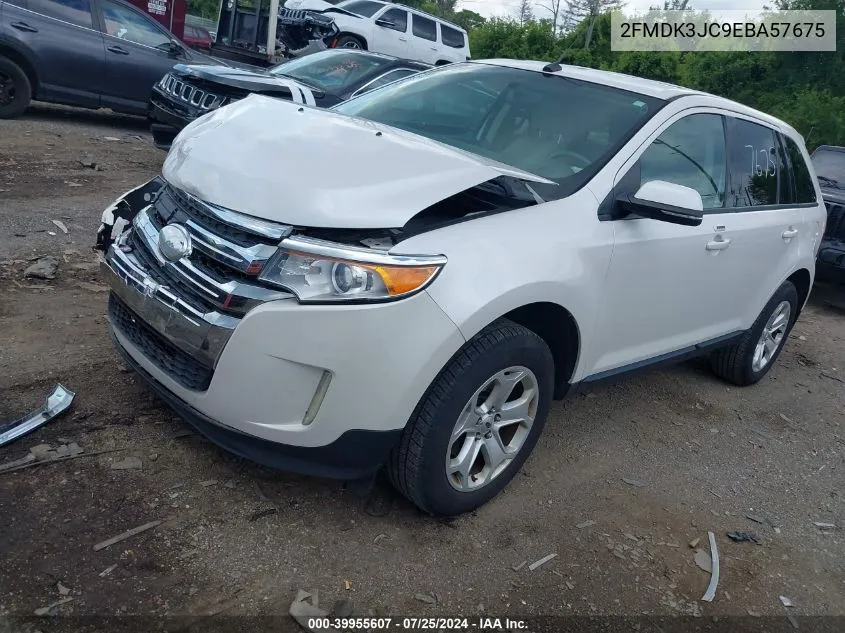 2014 Ford Edge Sel VIN: 2FMDK3JC9EBA57675 Lot: 39955607