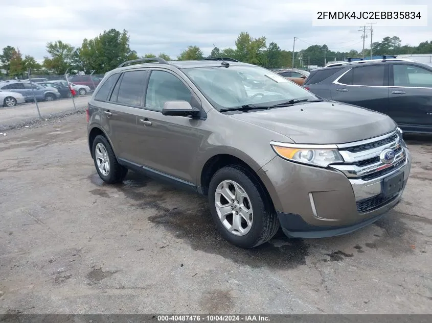 2FMDK4JC2EBB35834 2014 Ford Edge Sel