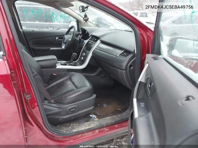 2FMDK4JC5EBA49756 2014 Ford Edge Sel